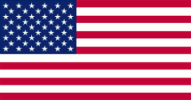 National-, Handels- und Naval flag der USA
