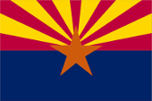 Flagge Fahne Flag ensign USA Staat Bundesstaat Federal State Arizona