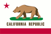 Flagge, Fahne, Kalifornien