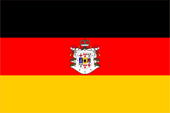 Flagge Fahne flag Fürstentum Principality Waldeck Waldeck-Pyrmont Fürst Prince
