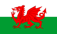 Flagge Fahne flag Wales Cymru Cambria Galles