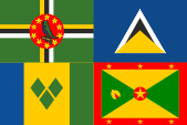 Flagge Fahne flag Windward-Inseln Windward Islands Cricket Team