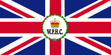 Flagge Fahne flag Hoher Beauftragter Britische Westpazifische Territorien High Commissioner British Western Pacific Territories