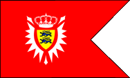 Flagge Fahne flag Herzöge Herzog duke Holstein-Gottorf Schleswig Holstein