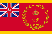 Post Mail Flagge Fahne flag Königreich Kingdom Hannover Hanover