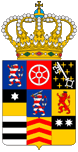 Wappen Großherzogtum Hessen Hessen-Darmstadt coat of arms Grand Duchy Hesse-Darmstadt