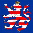 Flagge Fahne Großherzogtum Hessen-Darmstadt flag Grand Duchy Hesse-Darmstadt Kronprinz Crown Prince