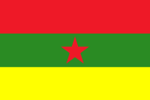 Flagge, Fahne, Rotes Kurdistan