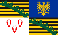 Flagge, Fahne, Herzogtum, Sachsen-Lauenburg, flag, Duchy, Saxony-Lauenburg