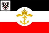 Flagge Fahne flag Lübeck Seedienstflagge official flag offshore