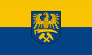 Flagge Fahne flag Provinz Oberschlesien province Upper Silesia