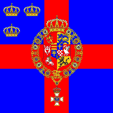 Flagge Fahne flag Großherzogtum grand duchy Oldenburg Schleswig Holstein Gottorf Erb-Großherzog Heir Grand Duke