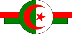 Flugzeugkokarde Kokarde aircraft roundel Algerien Algeria