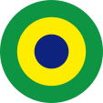 Flugzeugkokarde Kokarde aircraft roundel Brasilien Brazil Brasil
