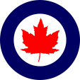 Flugzeugkokarde Kokarde aircraft roundel Kanada Canada