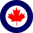 Flugzeugkokarde Kokarde aircraft roundel Kanada Canada