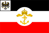 Flagge Fahne flag Preußen Preussen Prussia Seedienstflagge official flag offshore