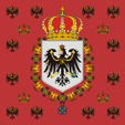 Flagge Fahne flag Preußen Preussen Prussia Standarte Banner standard Königin queen