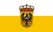 Landesfarben Flagge Fahne colours flag Silesia Schlesien