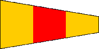 Flagge, Fahne, Signalflagge, 0, Null, Zero
