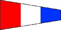 Flagge, Fahne, Signalflagge, 3