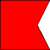 Flagge Fahne signal flag Signalflagge B