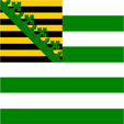 Flagge Fahne flag Herzogtum Duchy Sachsen-Altenburg Saxony-Altenburg Sachsen Altenburg Herzog duke