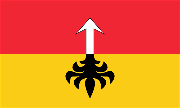 flaga szlachta Niesobia tarcza