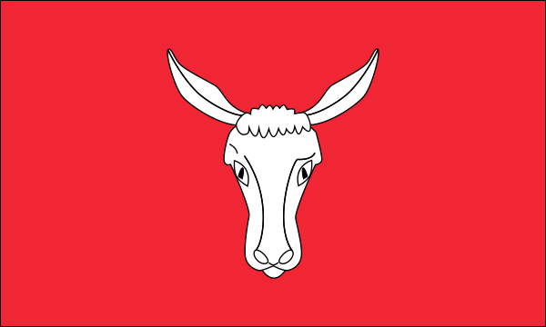 flaga szlachta Półkoziec tarcza