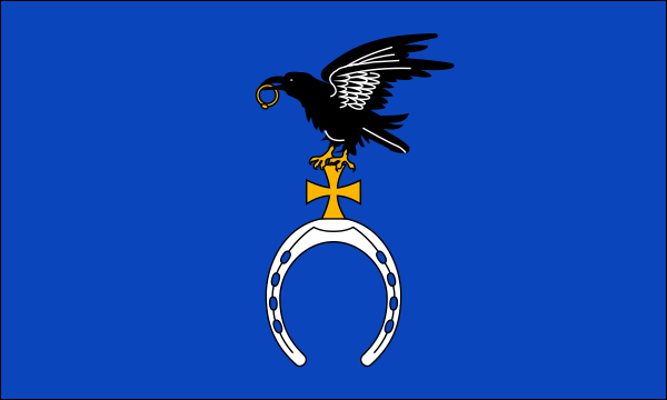 flaga szlachta Ślepowron tarcza
