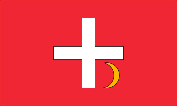 flaga szlachta Tarnawa tarcza