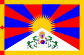 Nationalflagge Flagge Fahne flag Tibet