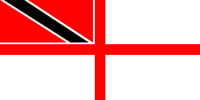 Marineflagge Flagge Fahne flag Trinidad und Tobago and Tobago