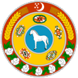Wappen Turkmenistans