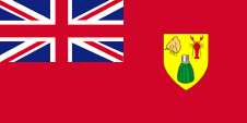 Handelsflagge der Turks- und Caicos-Inseln