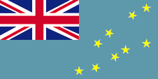 Nationalflagge von Tuvalu