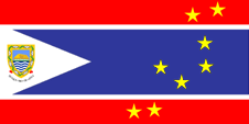 zwischenzeitliche Nationalflagge Tuvalus