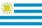 Nationalflagge Uruguays