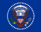 Flagge des Präsidenten der USA