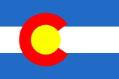 Flagge, Fahne, Colorado