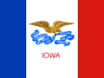 Flagge, Fahne, Iowa