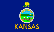 Flagge, Fahne, Kansas