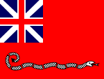 Klapperschlangenflagge / "Westmoreland-Modell"