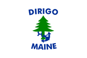 Flagge, Fahne, Maine