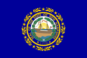 Flagge, Fahne, Neu Hampshire