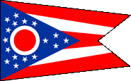 Flagge, Fahne, Ohio