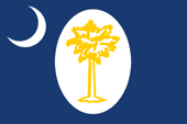 Flagge, Fahne, Südkarolina