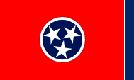 Flagge, Fahne, Tennessee