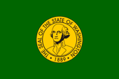 Flagge, Fahne, Washington