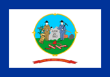 Flagge, Fahne, West Virginia